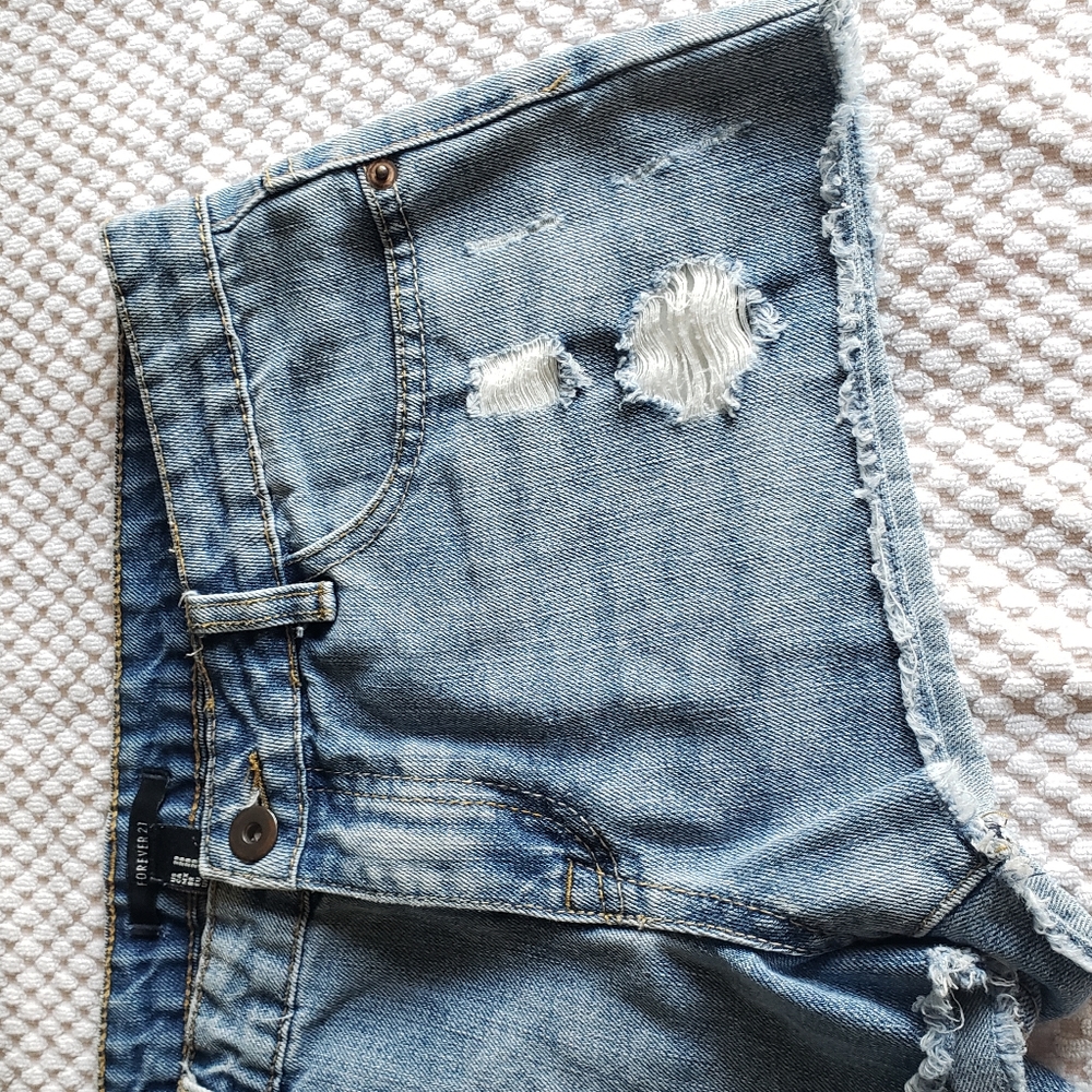 Forever 21 Denim Shorts - Picture 9 of 11